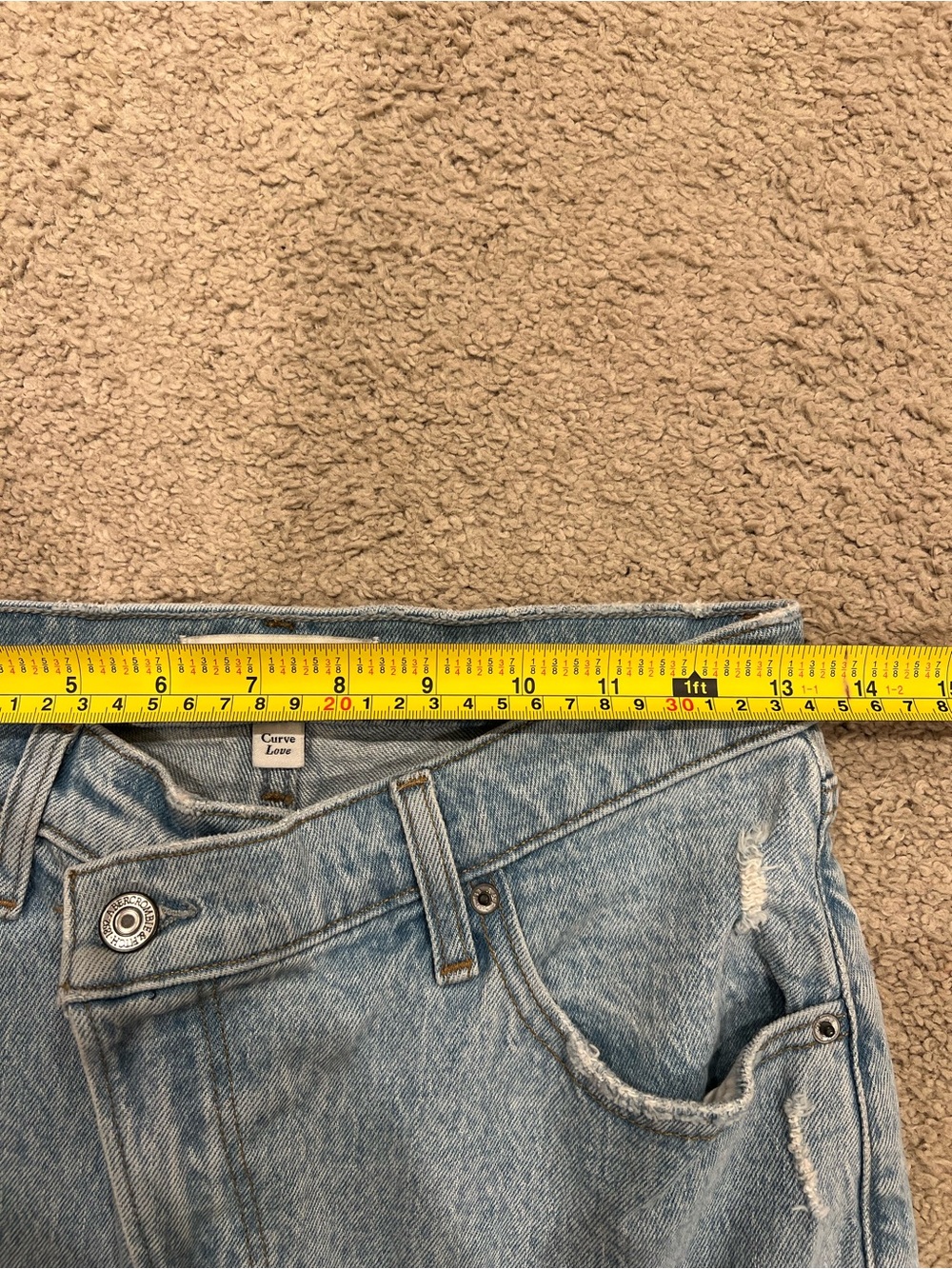 Abercrombie & Fitch The 90s Straight Ultra High Rise Jeans - Picture 4 of 5